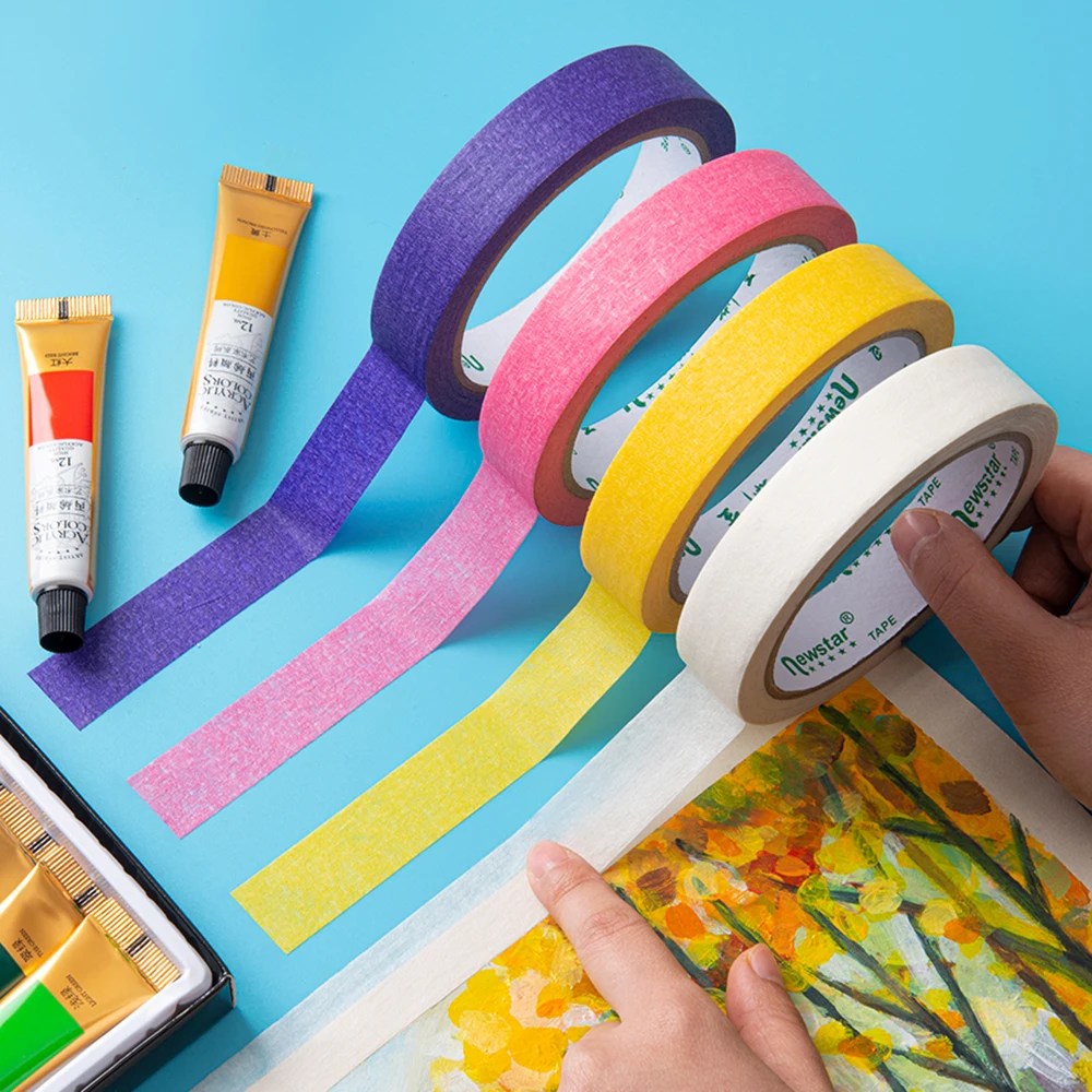 

20M Masking Tape Car Sticker Adhesive DIY Painting Paper Painter Decoration Craft General Purpose Craft Accessories 1Roll