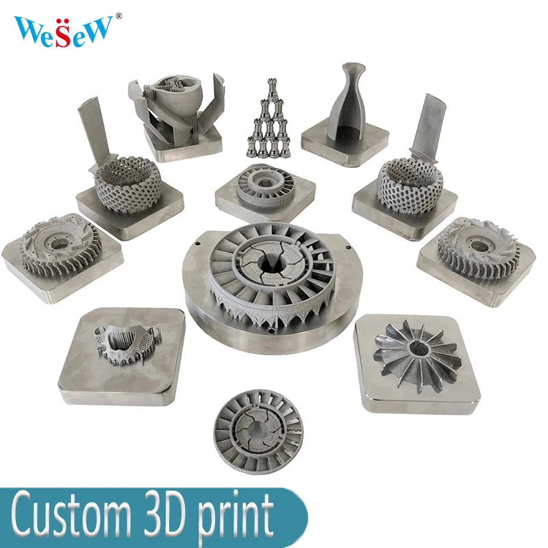 Custom Metal 3D Printing Service SLM Stainless Steel Parts for Industrial Tooling ISO9001 Certified Supplier