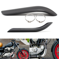 Motorcycle Exhaust Pipe Heat Shield Cover Muffler Protector Guard For Harley Honda Suzuki Yamaha Custom Chopper Cafe Racer