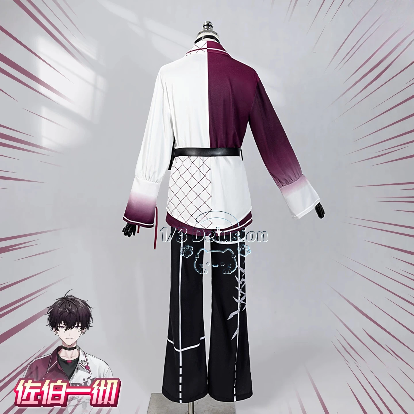 

NIJISANJI VTuber Saiki Ittetsu HEROES Cosplay Costume Full Set Anime Outfit Suit Women Men Outfits New Suit Anime Clothes