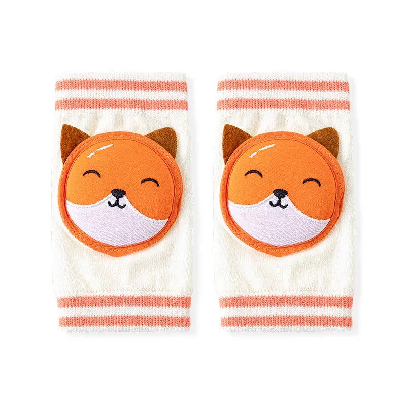 Arrival Baby Knee Pads Summer Thin Cartoon Kids Knee Pads Protective Newborn Knee Pads Crawling Anti-Slip Knee Pads For Baby