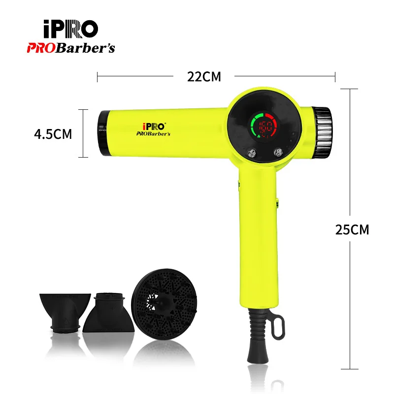 Бесщеточный двигатель IPRO, профессиональный парикмахерский инструмент, 110 000 об/мин, машинка для стрижки волос