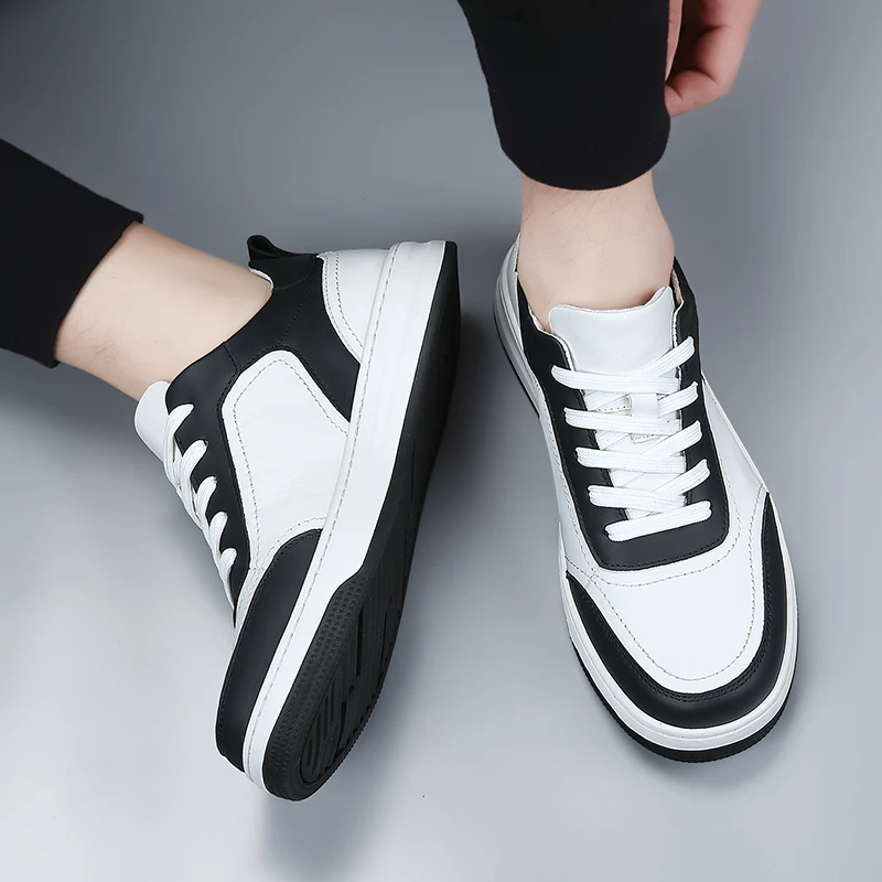 

Men's German Trainers Shoes 2026 New Autumn Men's Genuine Leather Breathable Casual Shoes Trendy Thick-Soled Sneakers For Men