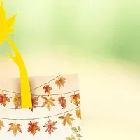 

30 комплектов осенних ручек в форме кленового листа, креативные новые ручки, осенние шариковые ручки, объемные осенние ручки для письма на День Благодарения с поздравительными открытками