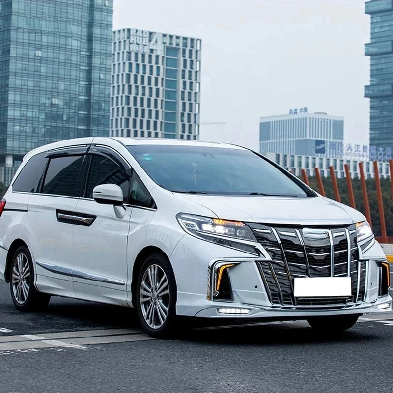 

PP Material Car Bumper Style Front Bumper Elysion 2016-2021 Front Radiator Grille with Electroplated Strip