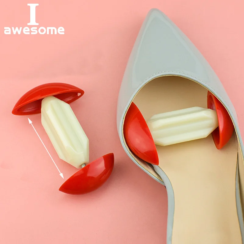 

High Quality 2Pcs Adjustable Width Extenders Mini Shoe Stretchers Shapers Men Women'S Trees Expander Stretch Shoes Accessories