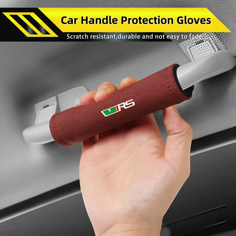 

Car Door Handle Pull Protector Cover Anti-Scratch For Skoda VRS Octavia Kamiq Kodiaq Karoq RS Superb Fabia Rapid Favorit