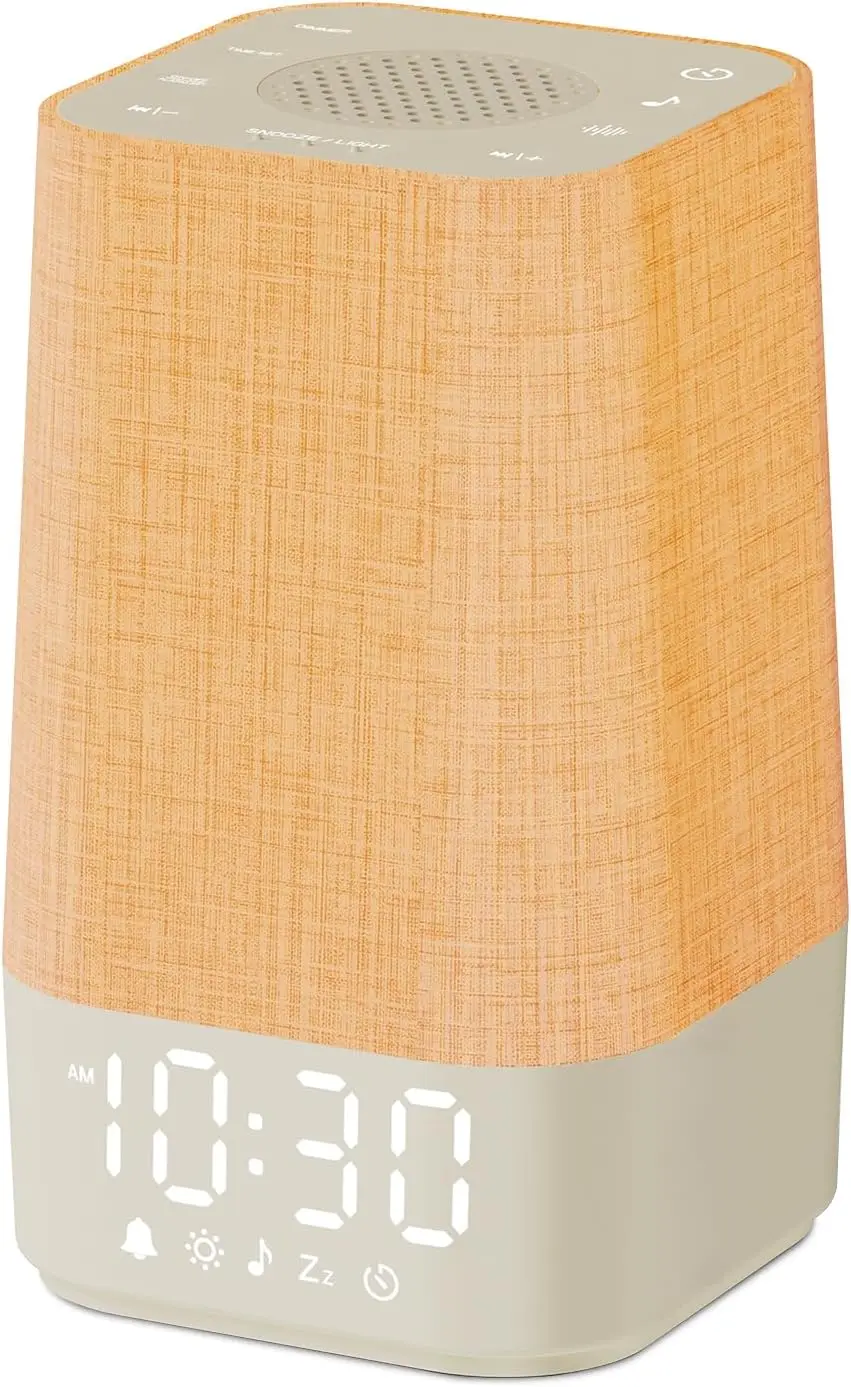 

30 успокаивающих звуков, будильник с восходом солнца, регулируемой громкостью и ночником для нежного пробуждения и лучшего сна