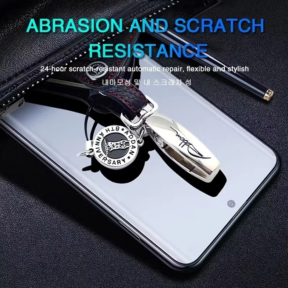 1-5 piezas película de hidrogel de cobertura completa para Xiaomi Redmi 13C Note 15 Pro 14 Pro 13 Pro 12 Pro 11S 10Pro Max 9, protector de pantalla que no es de vidrio 4