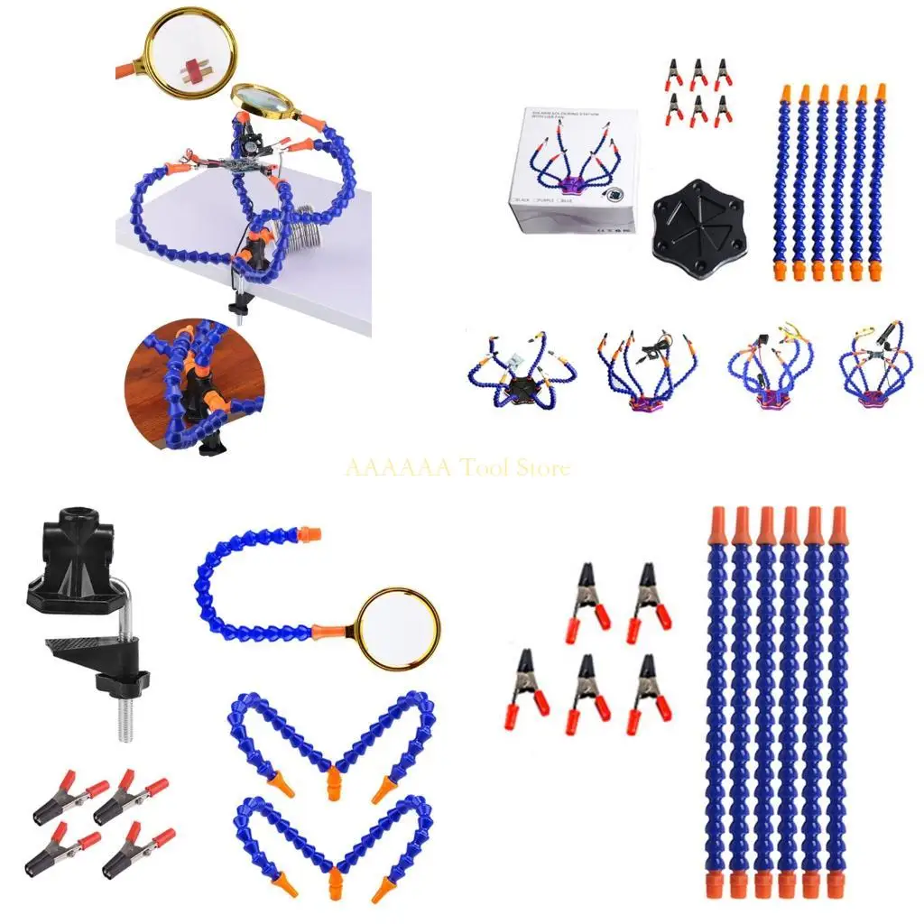 

A2BE Soldering Helping Hand Tool Table Clip Third Hand Soldering Stand Welding Holder