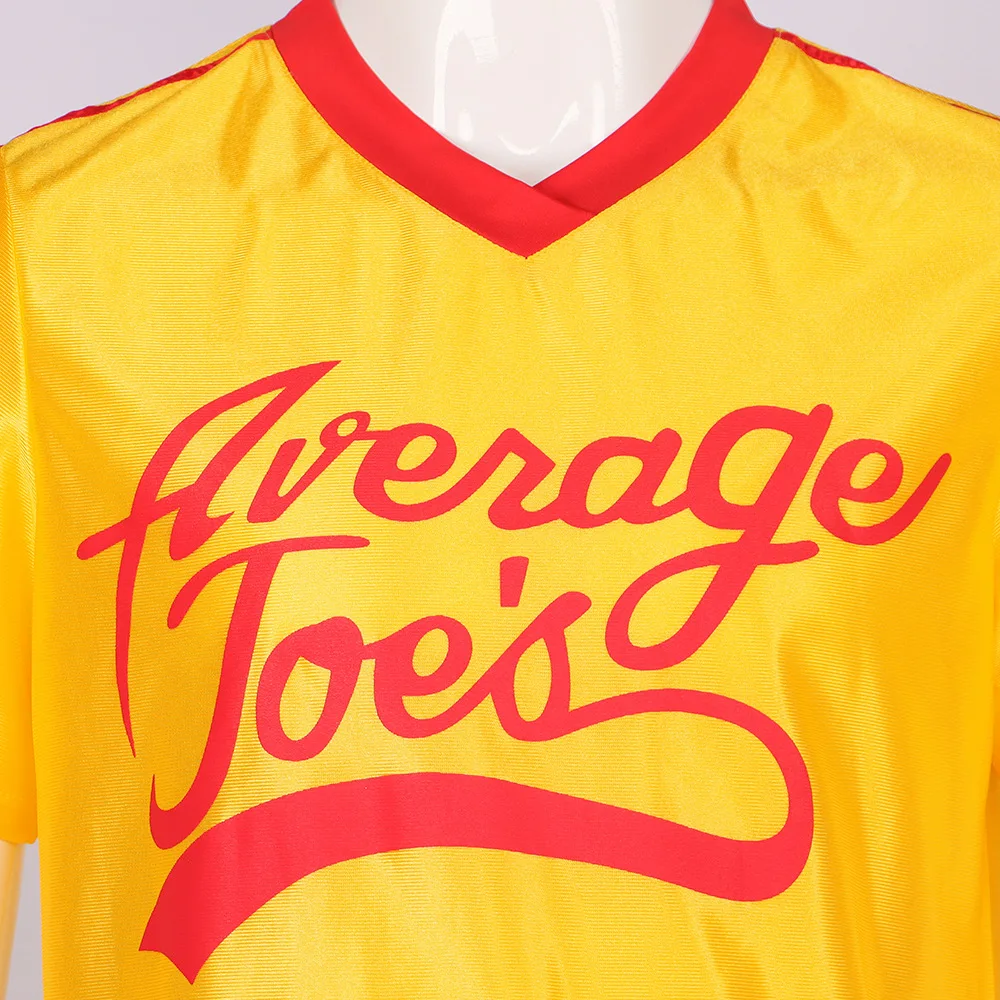 أنيمي مجنون دودجبول متوسط جو الكبار الأصفر جيرسي زي مجموعة حقيقية Underdog قصة كرة القدم تأثيري حلي ملابس رياضية