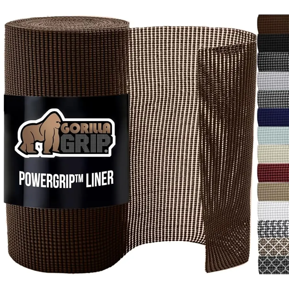 

Powerg Drawer Shelf And Cabinet Liner, Thi Strong Hold, Non-Adhesive Liners Protect Kitchen Cabinets And Cupboard, Bathroom