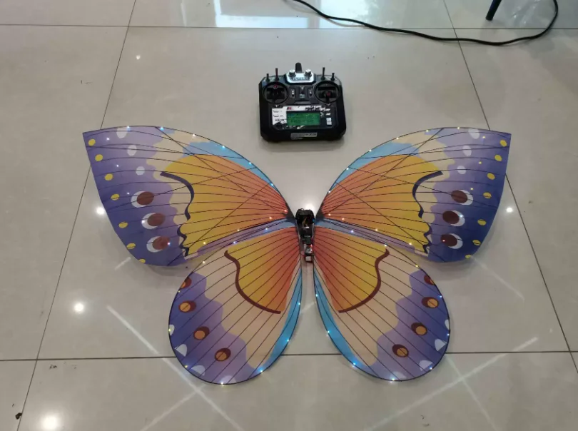 Magical LED Remote-controlled Butterfly Drone Colorful Wings, Flying Toys, Marriage Proposal, Birthday Party Decoration