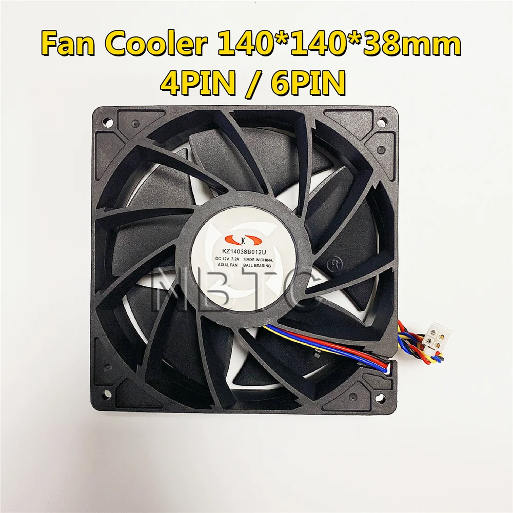عالية الجودة مروحة برودة 140*140*38 مللي متر 14038 4PIN 4 PIN 6 PIN العلامة التجارية الجديدة مروحة التبريد مناسبة ل M20S M21S M31S M30S 14 سنتيمتر