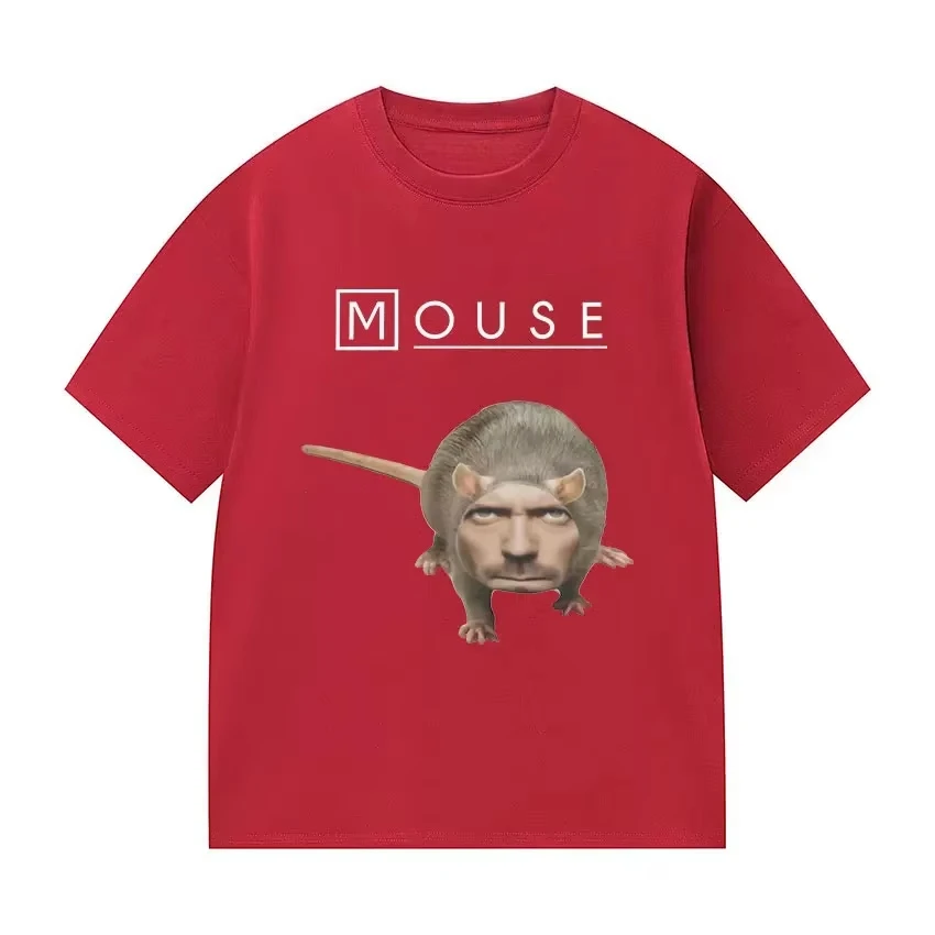2026 House_Mouse MD Lustiges Grafik-T-Shirt für Männer und Frauen, lässiges, übergroßes Kurzarm-T-Shirt, modische, hochwertige T-Shirts, Streetwear – Detail 3