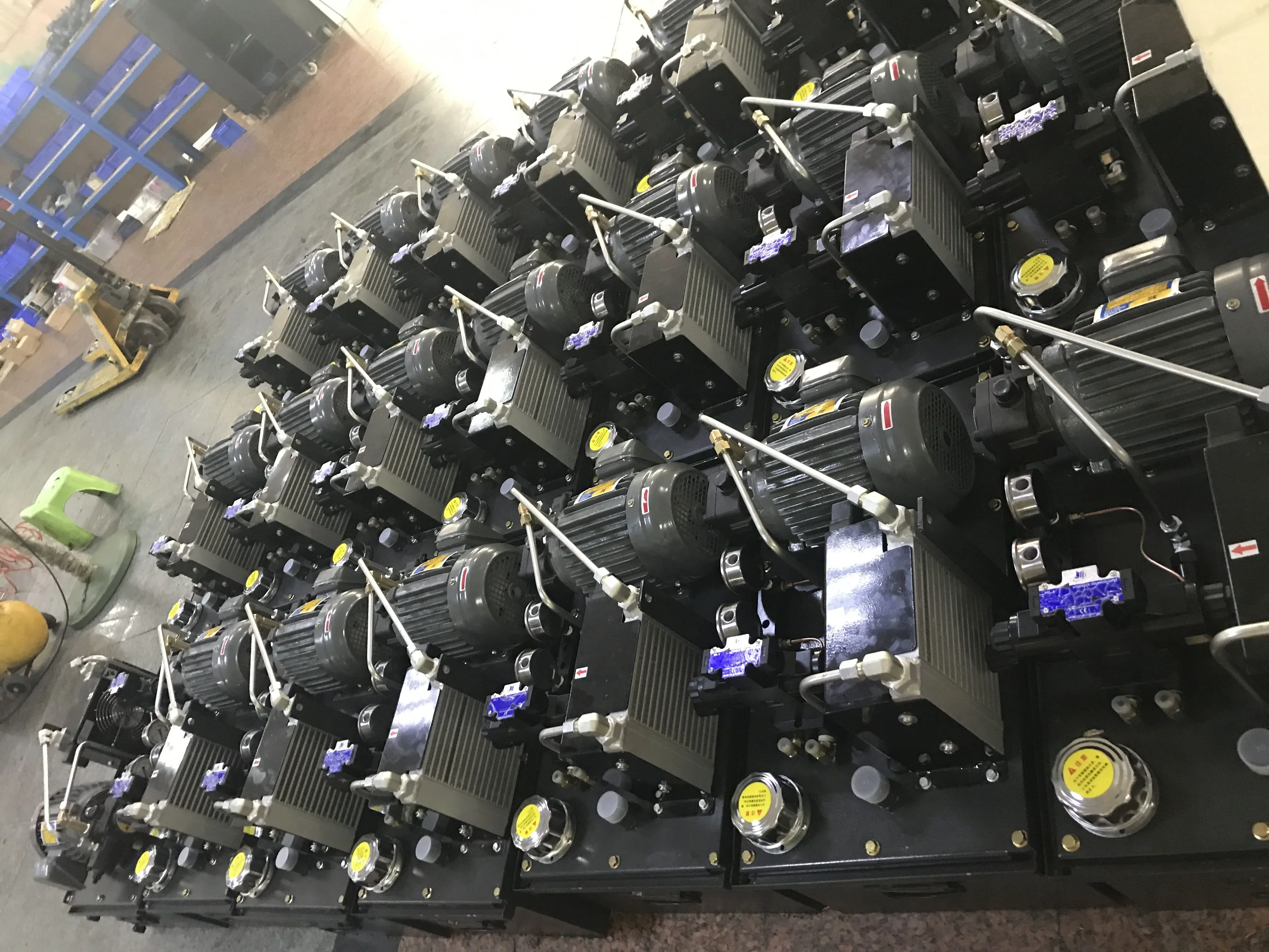 Hydraulic System Electric Hydraulic Motor Power Pack Embossed Aluminum Machine Hydraulic Tools