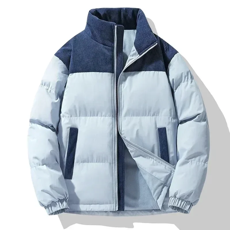 Piumino invernale caldo da uomo nuovo piumino di cotone cappotti moda Casual sport coppia spessa giacche di cotone Unisex Outwear Parka