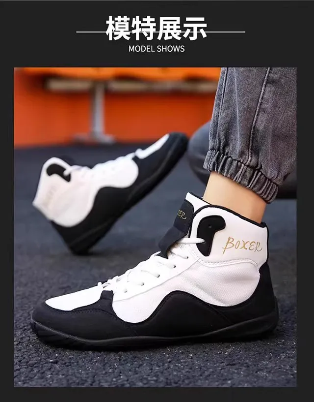 

New Arrival Hot Sale 2025 Power Wrestling Shoes Professional Fitness Boxing Shoes Wrestling Shoes Exceptional Performance