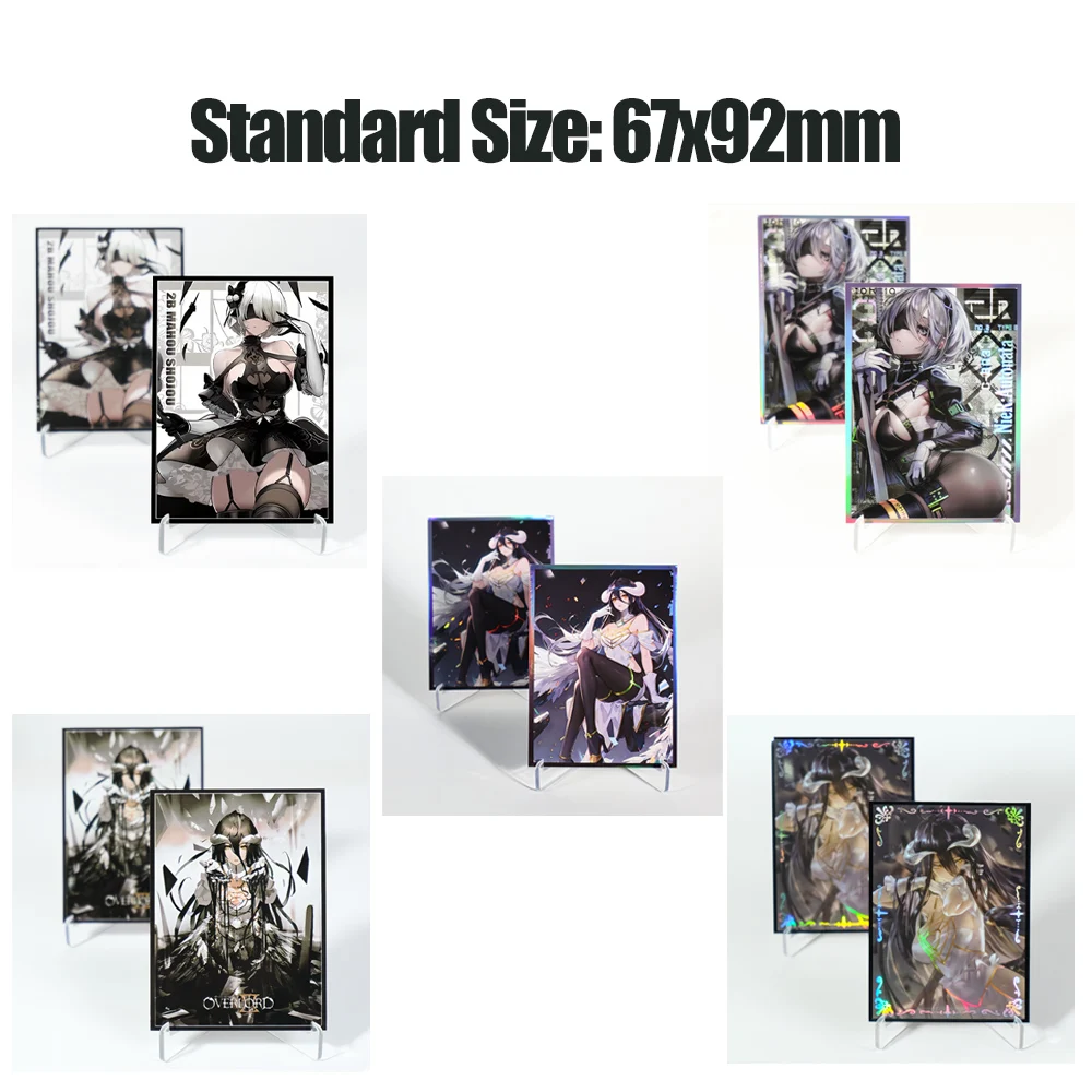 60PCS 67X92Mm Laser… - image