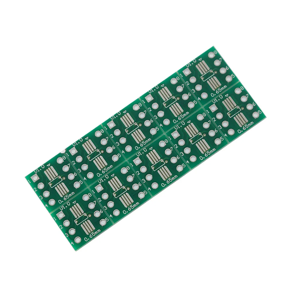 10 قطعة SOP8 SSOP8 TSSOP8 لوح مهايئ 12 مللي متر × 12 مللي متر مصلحة الارصاد الجوية إلى DIP محول محول لوحة PCB 0.65 مللي متر 1.27 مللي متر #3