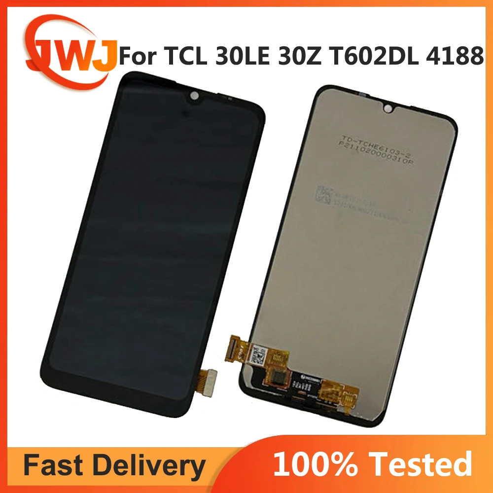 

6.1"Original For TCL 30 LE 30 Z T602DL 4188C LCD Display Touch Digitizer Assembly Repair phone Screen TCL 30Z 30 LE LCD Parts