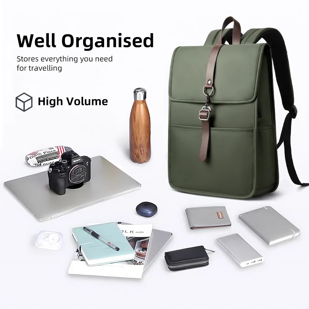 HcanKcan Large Capacity Work Laptop Backpack Waterproof USB Charging Travel Bag college students Pack Anti theft Women Backpack