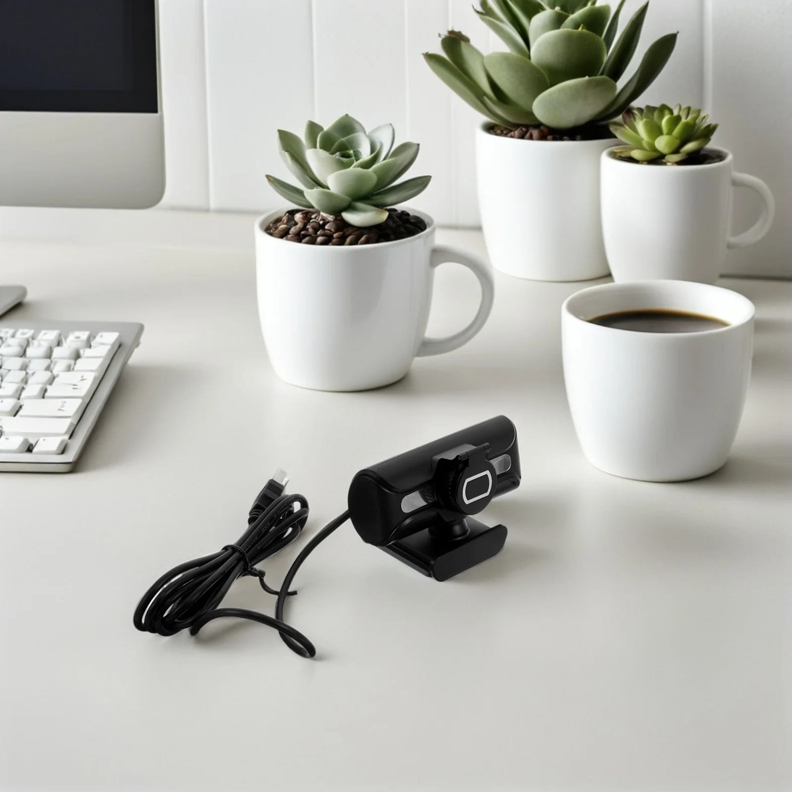 1080p Hd Webcam for Pc Desktop Plug Play USB Camera Video Conferencing Live Streaming Zoom Meeting Computer Camera