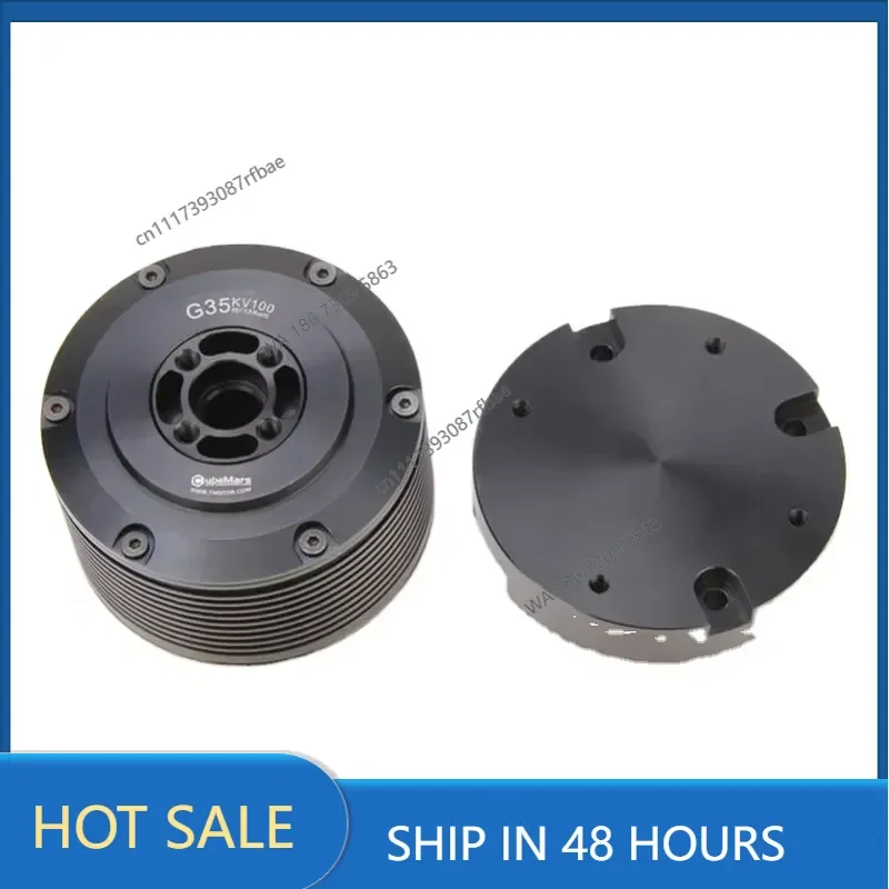 Cubemars Official G35 KV100 Hollow Shaft Brushless Gimbal Electric DC Motor Waterproof Permanent Magnet for System