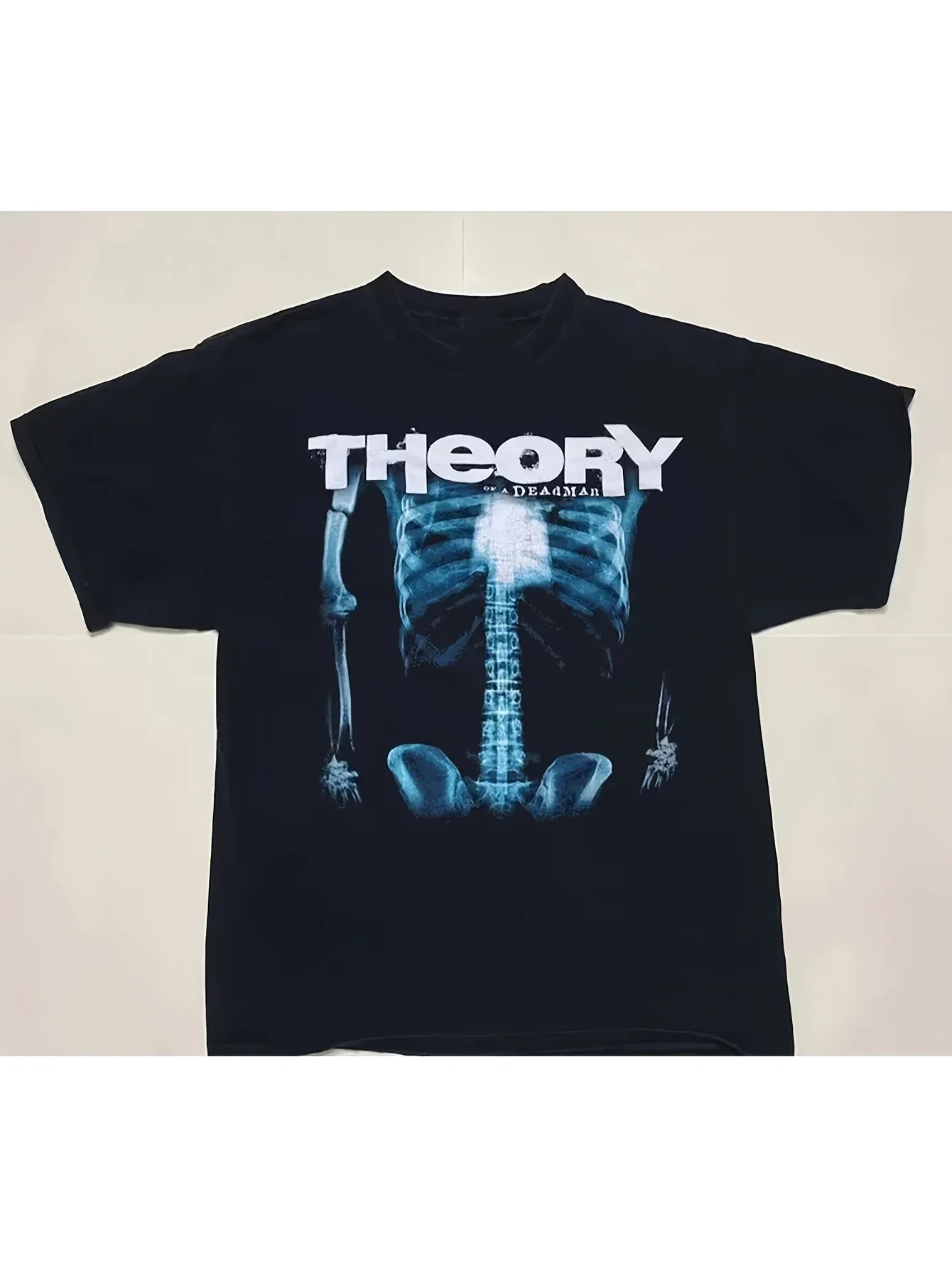 Rara teoría de un Deadman Band regalo para fan camisa negra de todas las tallas ropa de hombre camisetas de Anime cosas ropa estética