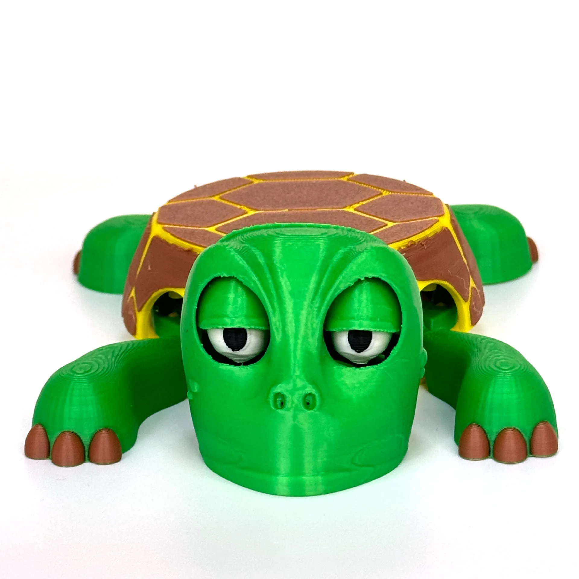 New 3D Printed Turtle Coaster Creative Funny Toy Internet Celebrity Turtle Base Decoration For Kids and Adults