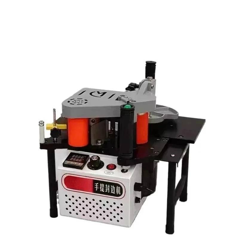 Portable Handheld Edge Banding Machine 1200W Manual PVC Woodworking Trimming Tool for MDF Board