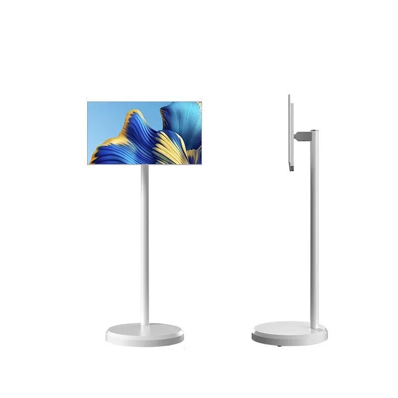 

Portable LCD Home TV with Touch Screen Floor Standing for Live Streaming Gaming & Fitness USB Interface