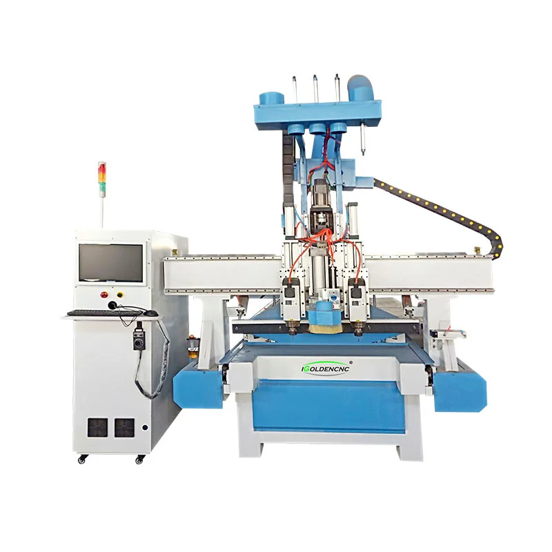 Style Router New Woodworking Multi-Functional 4 Axis Cnc Woodworking Router Machine Mdf Wood Carving Machine