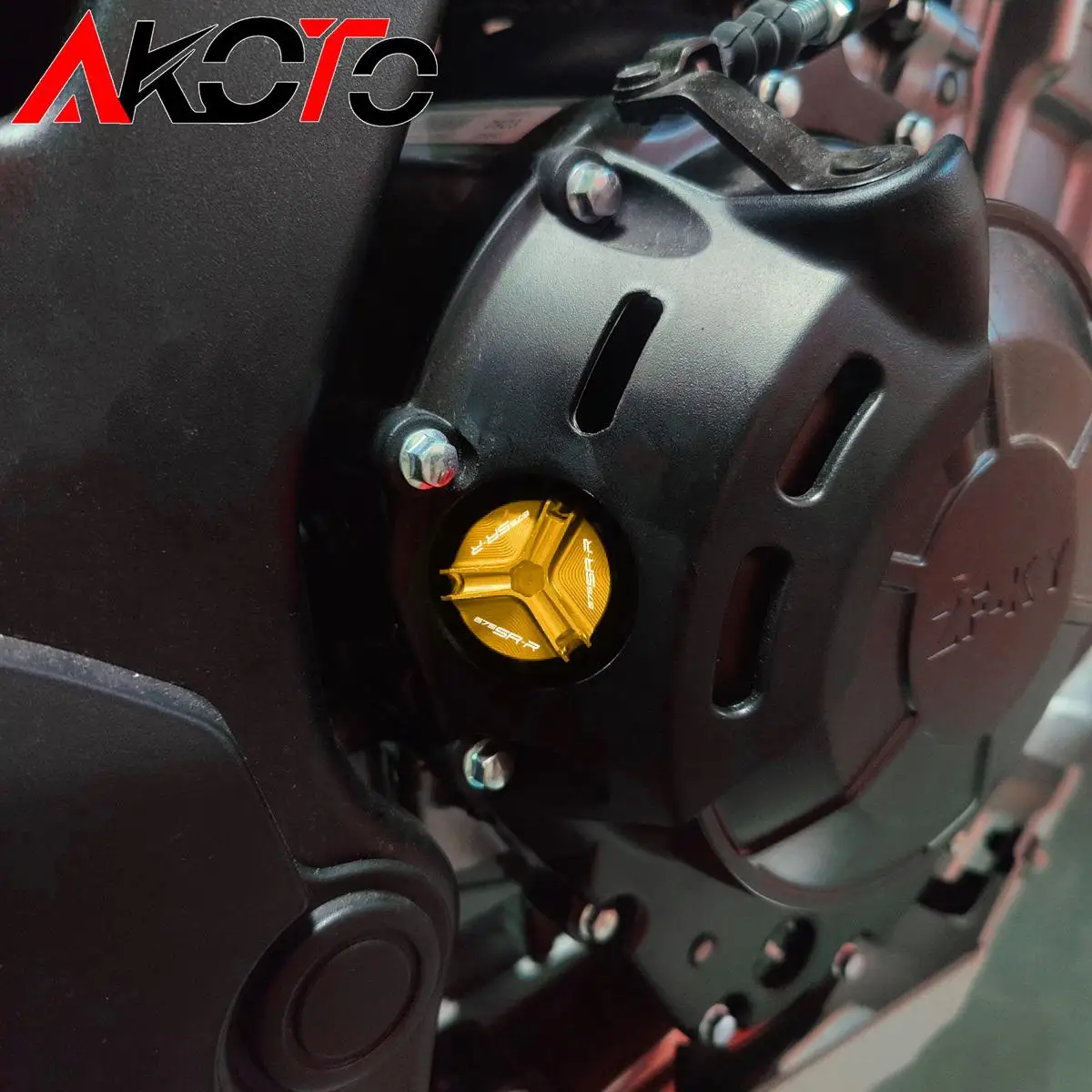 FOR CFMOTO 675SR-R 675SR SR 675 SS Motorcycles CNC Aluminum Engine Oil Cup Fuel Filler Tank Cap Cover Accessories