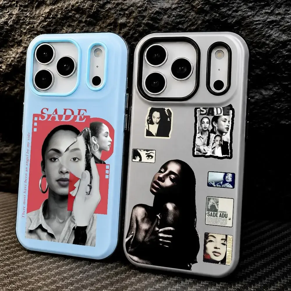 S-Sade Adu Love Deluxe Singer Phone Case For IPhone 17 16 15 14 13 12 11 Pro Max Plus Mini Clear Jelly Shockproof Soft Cover