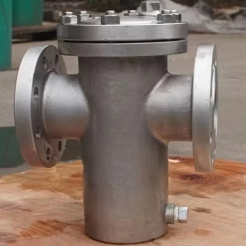 High Quality Stainless Steel 304/316 High Flow Customized Size ISO9001 Certified Basket Strainer Liquid Gas Mesh Filter