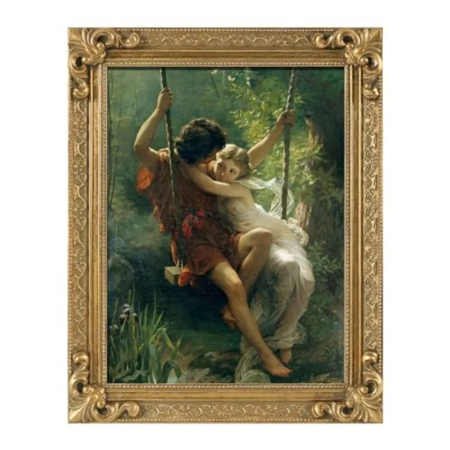 

Рама для картины на холсте 11x14, 1,8 дюйма шириной, из массива дерева, винтажная, для натянутых холстов, принтов, произведений искусства, декора стен гостиной