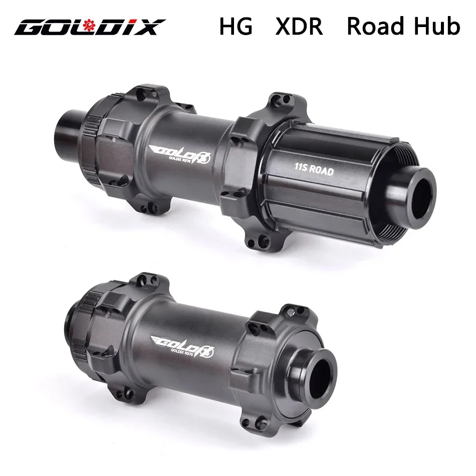 

GOLDIX 370 Ultra Light Road Bike Hub 24H - Straight Pull spoke Center Lock 36T 12S HG/XDR Sealed Bearings