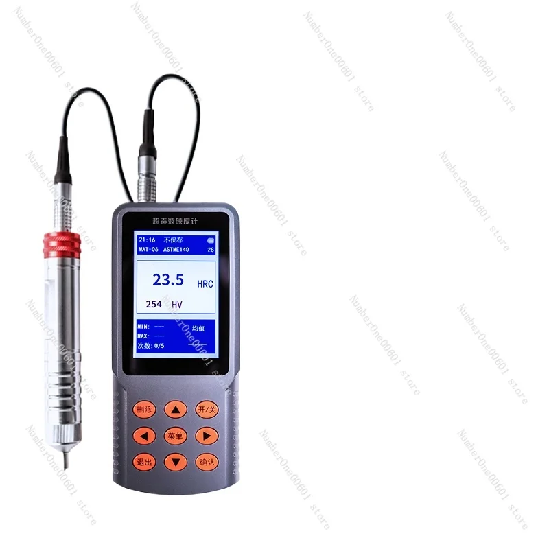 Handheld Rockwell Hardness Tester, Portable TH110 High-precision Leeb Hardness Tester for Metal and Steel Molds