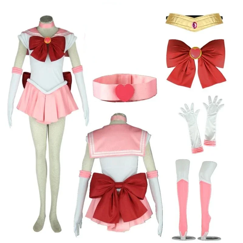 

Аниме Косплей Sailor Stars Sailor Chibi Small Lady Chibiusa Хэллоуин Косплей Костюм