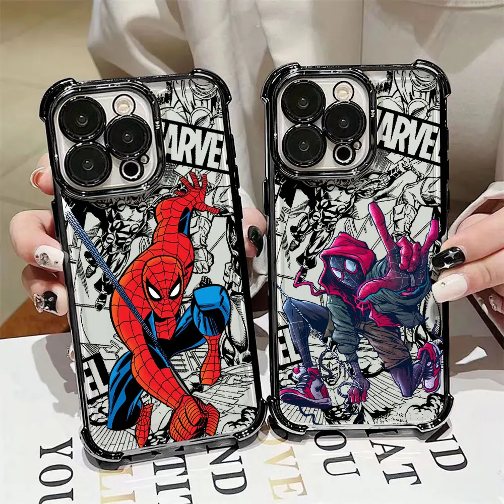 Marvel Heroes Case For Samsung Galaxy A57 A37 A17 A07 A56 A16 A26 A06 A36 A55 A35 A25 A15 5G A14 34 A52 A53 A54 Phone Back Cover
