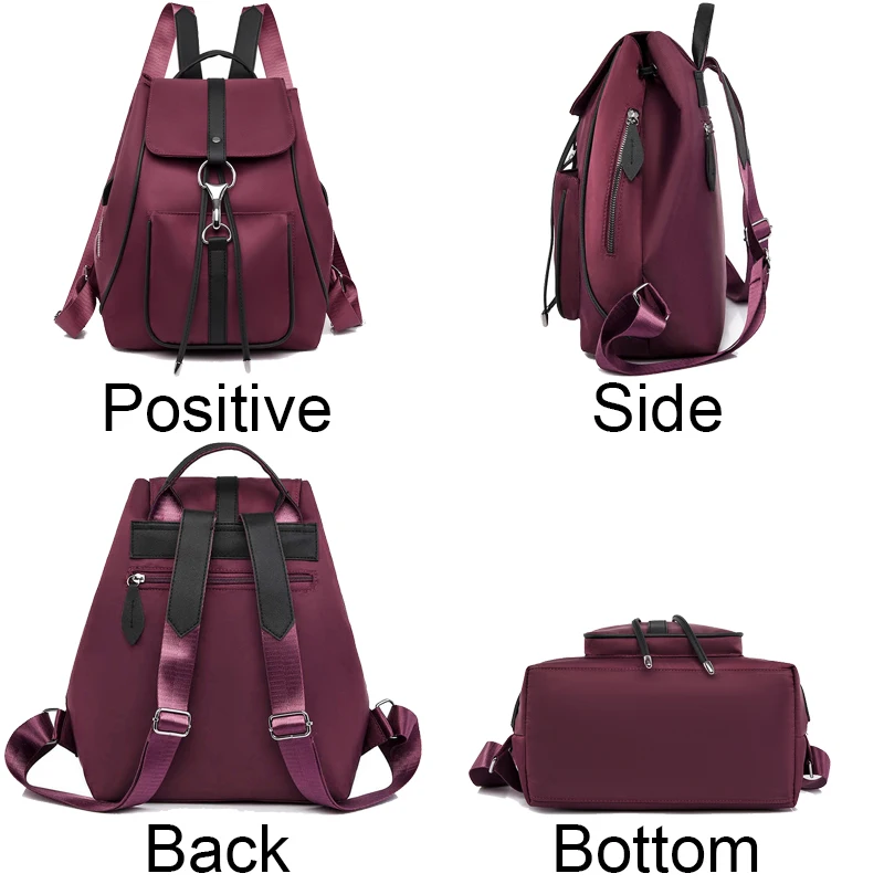 2023 Brand Women Backpack High Quality Large Capacity School Bag Fashion Anti-theft Travel Bagpack Casual Lides Shoulder Bag Sac