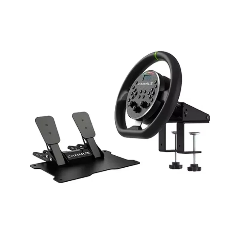 2025CAMMUS C5 Direct Drive 5nm Base Gaming Steering Wheel 2 in 1 Driving Force Racing Simulator Wheel and Pedals