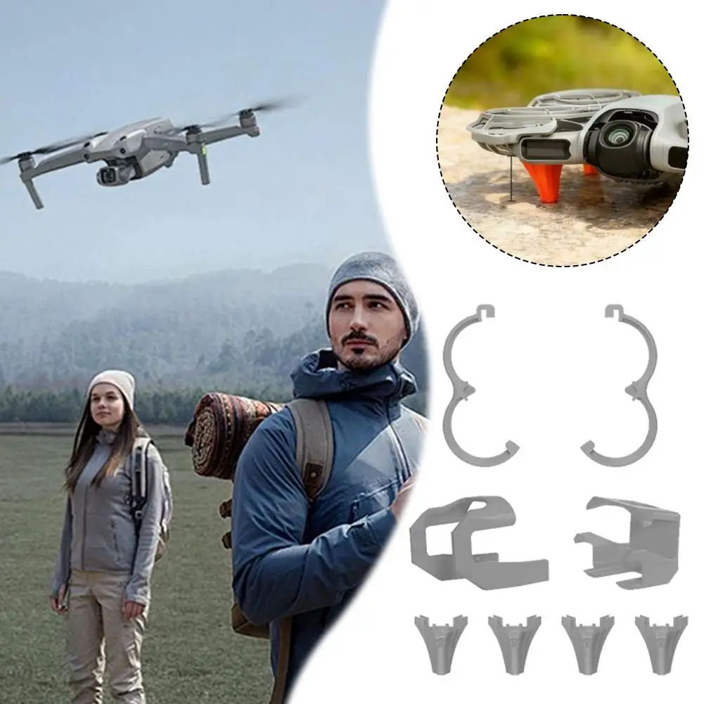 غطاء حماية الشفرة لـ DJI NEO2 حلقة حماية شفرة حلزونية مضادة للتصادم ملحقات حماية كاملة