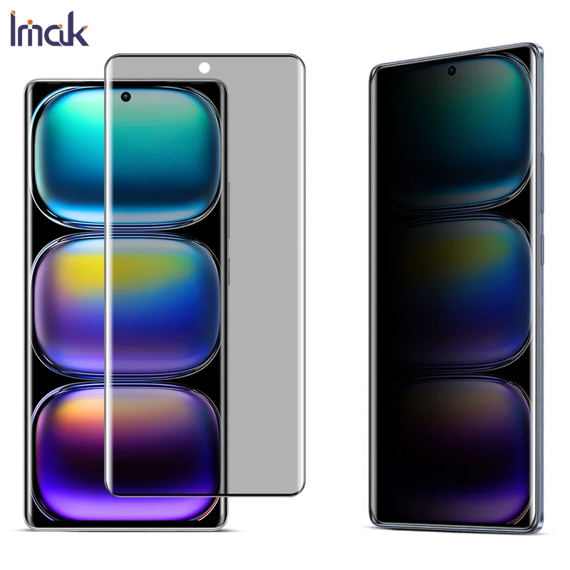 For Infinix HOT 50 Pro+ Glass IMAK 3D Curved Privacy Tempered Glass for Infinix HOT 50 Pro Plus 4G Film