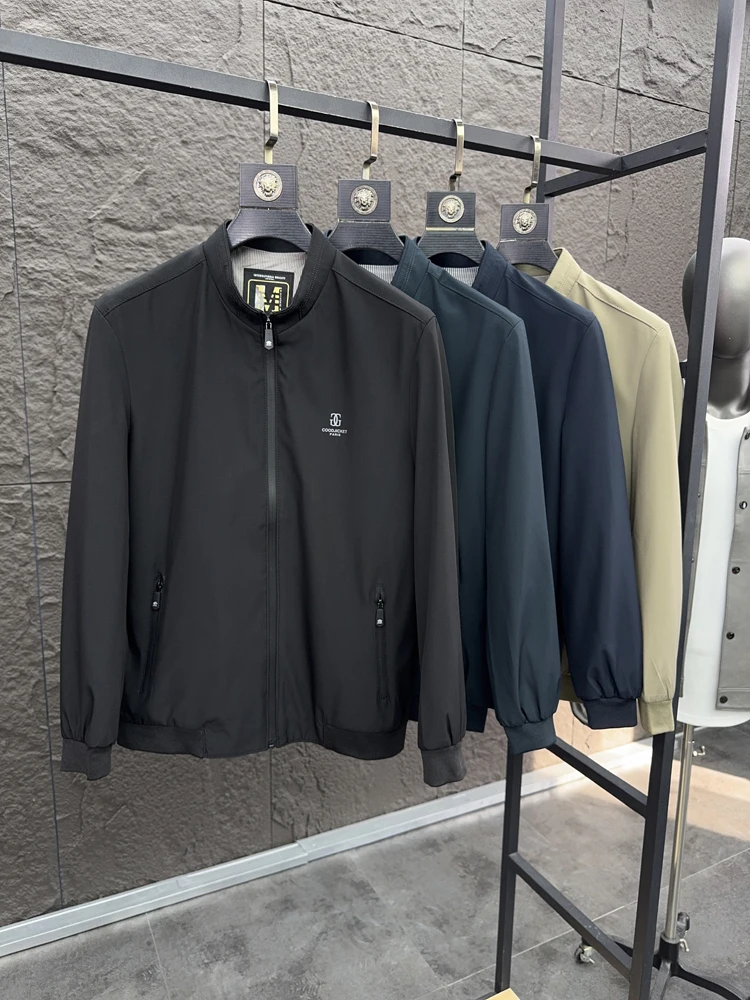 Svip Sli 3D Tailored Herren Jaet Casual Commute Spring Faion Busin Collar Leichter Luxusmantel für Herren