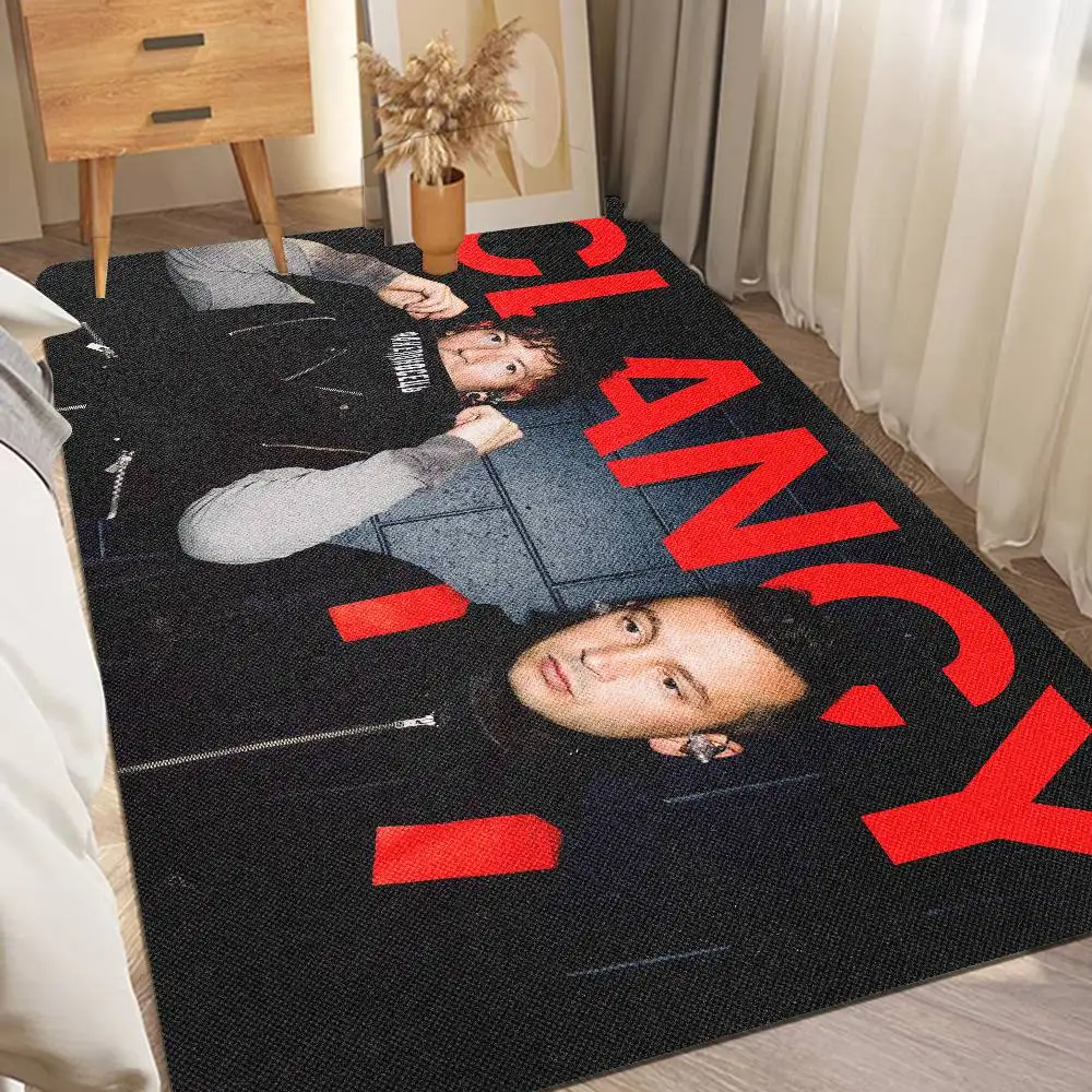 Popular Band T-Twenty One P-Pilots Floor Mat INS Style Soft Bedroom Floor House Laundry Room Mat Anti-skid Household Carpets