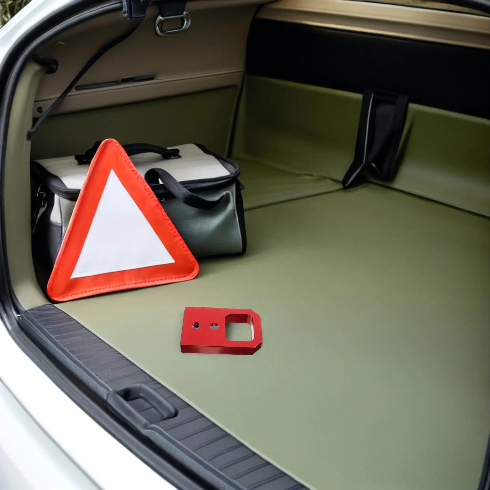 

Комплект из 2-х адаптеров для буксировочного крюка из алюминиевого сплава, декоративное кольцо для буксировки на передний бампер автомобиля, для стайлинга экстерьера, буксировочный крюк