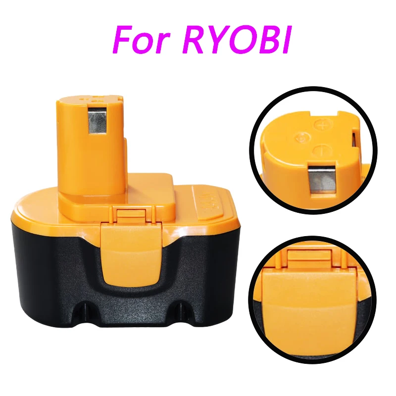 14.4V 4.8/6.8/9.8Ah for Ryobi Battery R10521 RY6201 RY6202 130224010 130224011  1314702 1400144 1400655 Cordless Power Tools