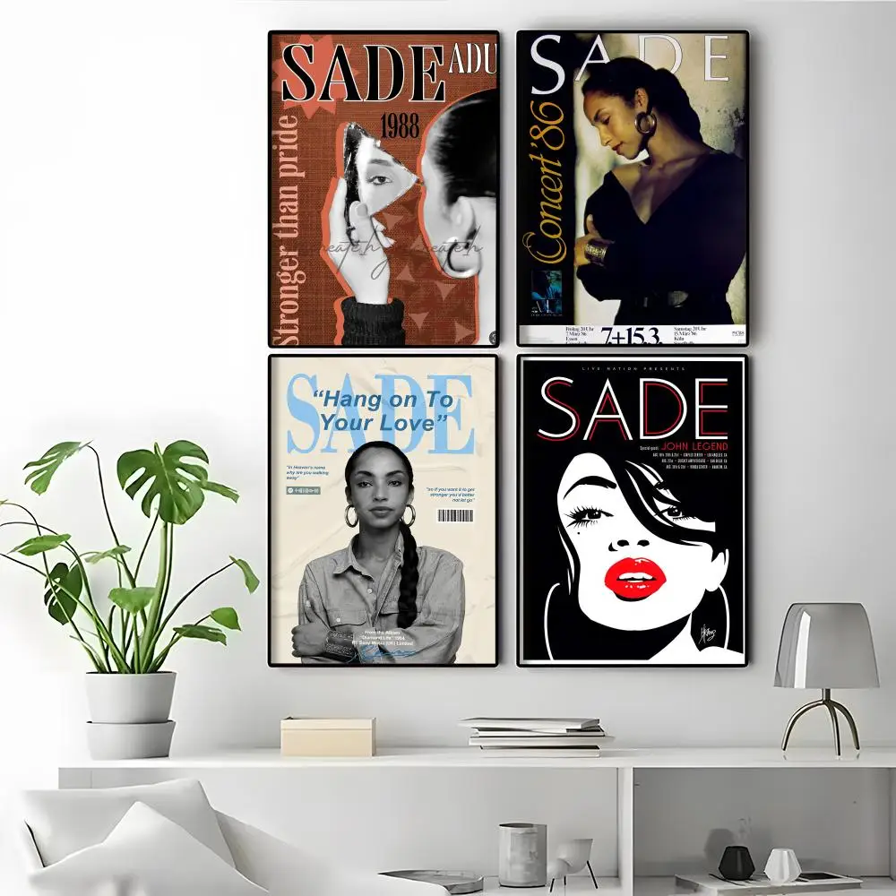 Singer S-Sades Sophisti-pop Creative Room Art Aesthetic Room Layout Indoor Wall Mural Poster